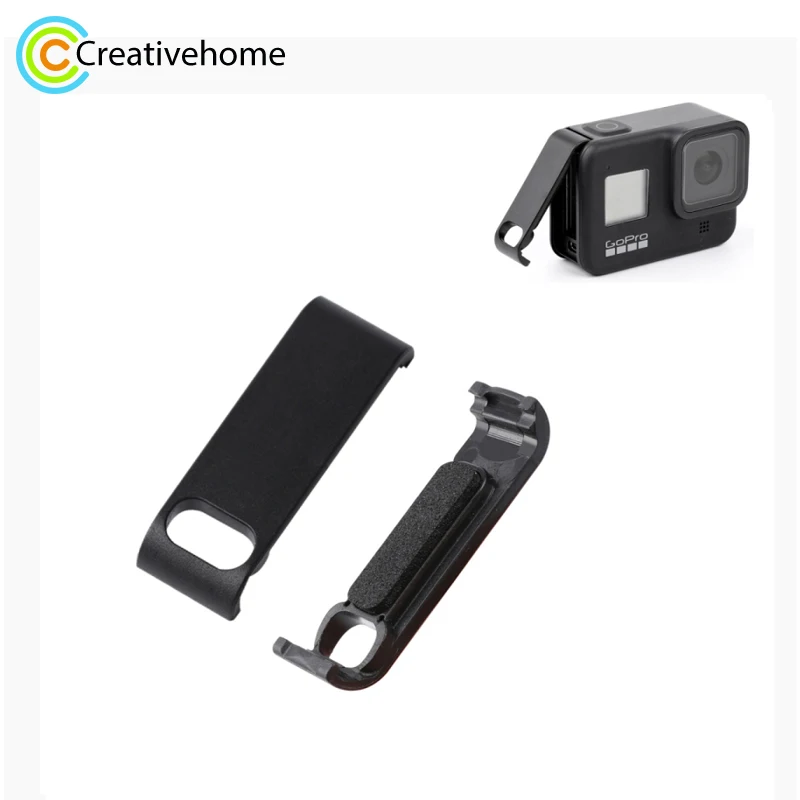 Sports Camera Rechargeable Battery Replacement Cover Side Cover for GoPro HERO8