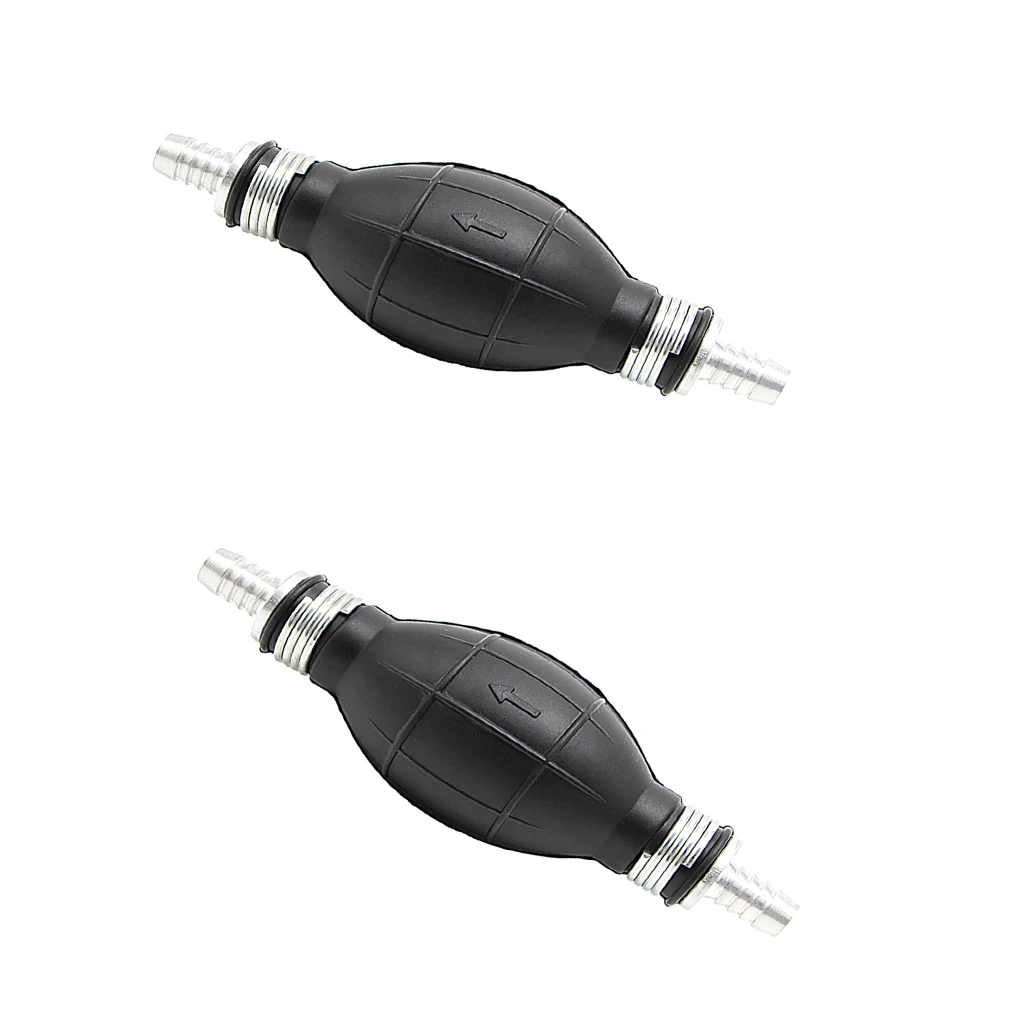 2 x резиновый насос для перекачки топлива вакуумное топливо ручной морской лодки 6