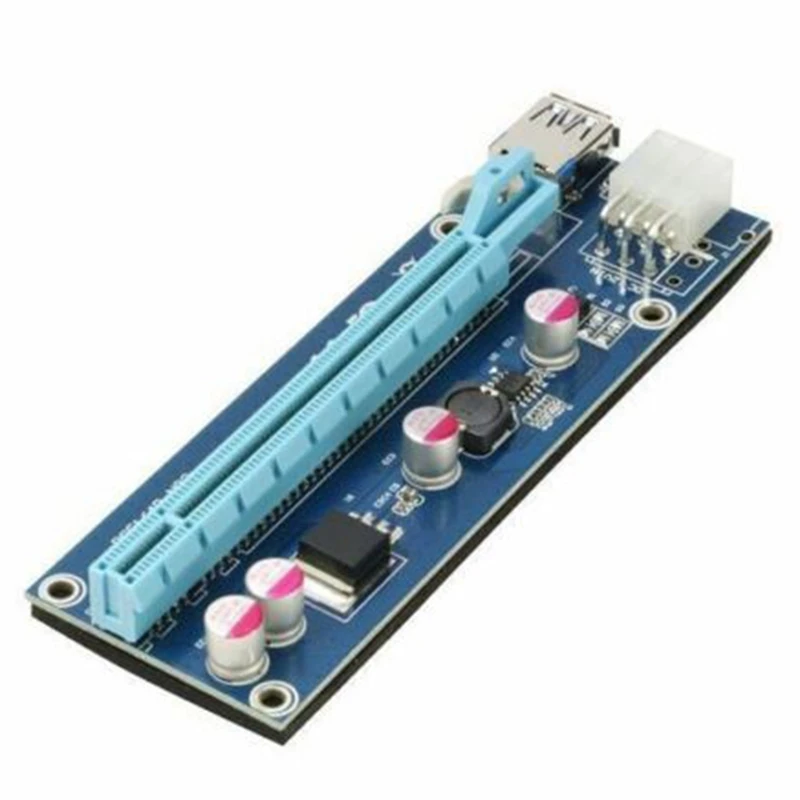 VER006C Pcie 1X до 16X Экспресс Райзер карта 006C расширитель Графический Pci-E USB 3 0 кабель SATA