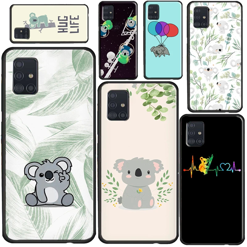 

Чехол для телефона Koala Kawaii Animal для Samsung Galaxy A12 A22 A32 A42 A52 A72 A31 A41 A51 A71 A50 A70 A20e A21S A52S
