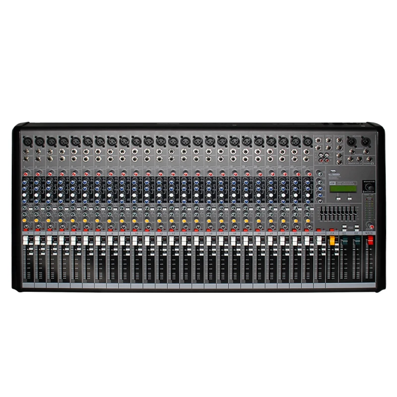 

AMIXS RA-24FX Mixer Professional Live Audio Console Video DJ DSP Digital Sound Mixer