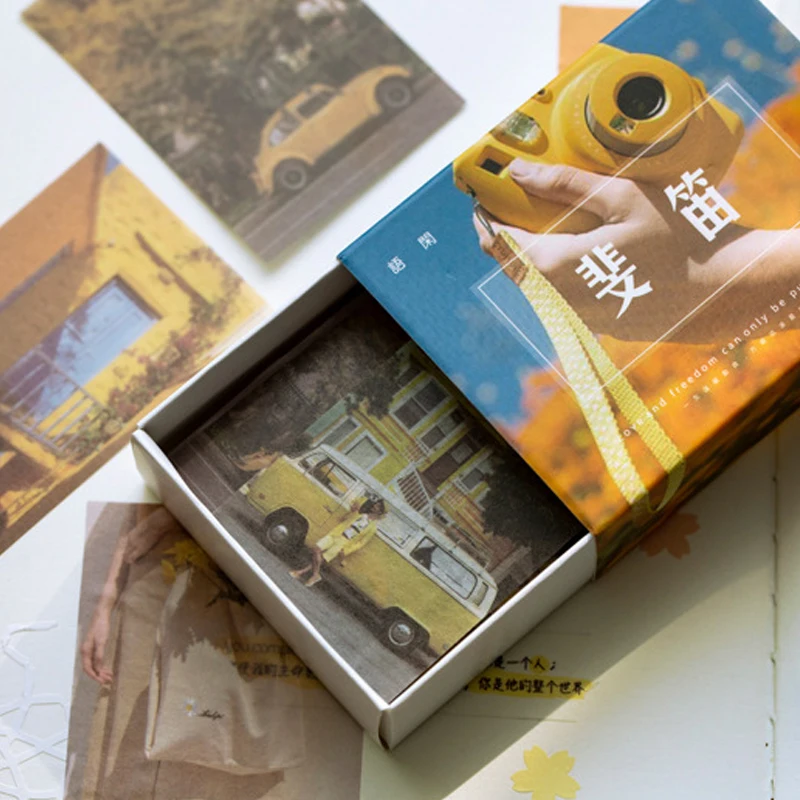 100 шт./упак. винтажные декоративные наклейки в стиле INS для дневника|Канцелярские