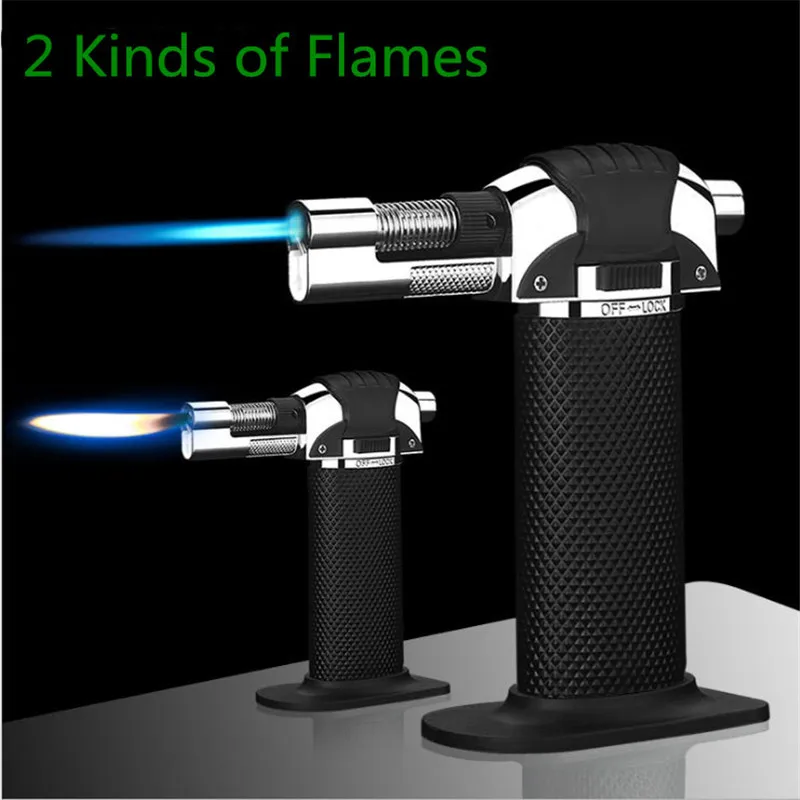 Турбо зажигалка новинка струйная Бутановая Зажигалка для сигар газовая
