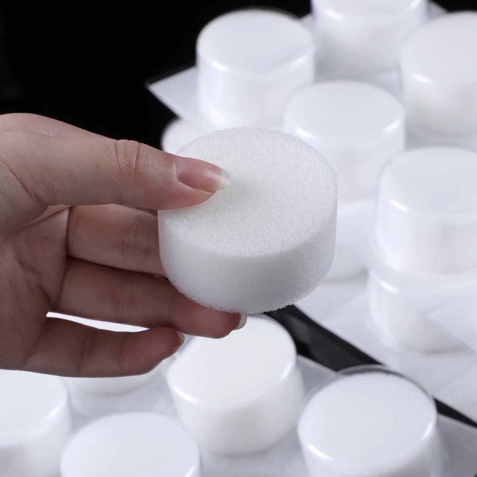 

24pc Disposable Sterilized Tattoo Needle Dip Foam Cleaning Cup Tattoo Supplies and Accessories