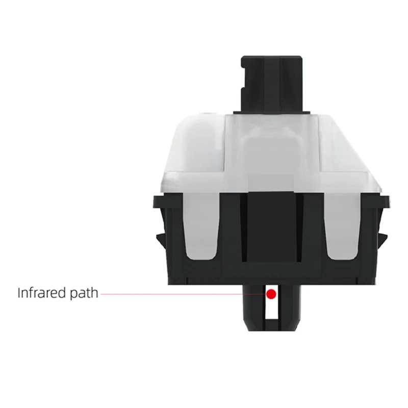 

Gateron Optical Switches Interchange Optical Switch Mechanical Keyboard SK61 SK64 Blue, Red, Brown, Black,Yellow,Axis