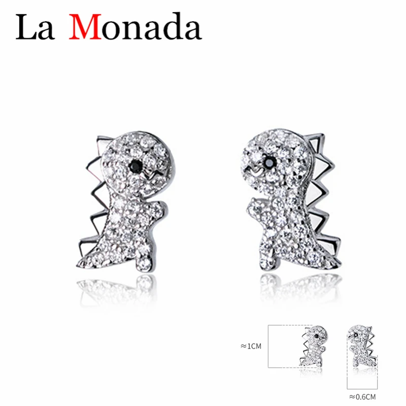 Женские серьги гвоздики из серебра 925 пробы с фианитами|Серьги-гвоздики| |