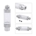 Обратный клапан для аквариума, тип одиночнойдвойной головки, регулирующий рассеиватель Co2, счетчик пузырьков для аквариума, счетчик пузырьков