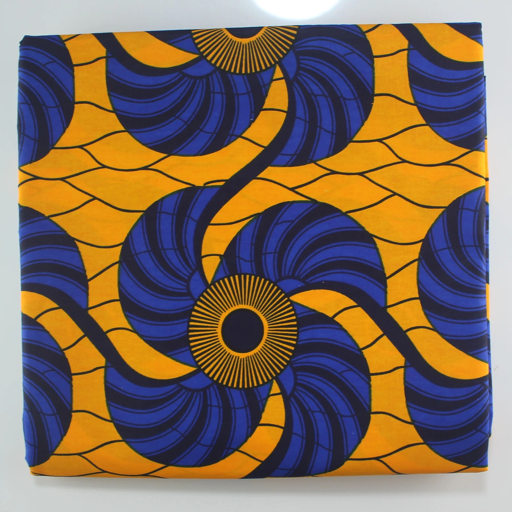 Швейный цветной материал из анкарской ткани 100% хлопчатобумажный Африканский