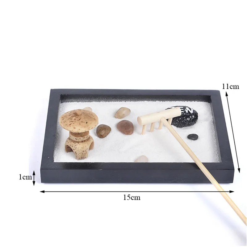 Креативный Будда дзен сад песок орнамент семейная медитация спокойный отдых