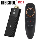 Mecool KD1 Amlogic S905Y2 ТВ контейнер под элемент питания 2 Гб оперативной памяти, 16 Гб встроенной памяти, Android 10,0 ТВ палка 4K 60pfs 2,4G  5G двухъядерный процессор Wi-Fi Портативный BT4.2 HDR10 медиа-плеер