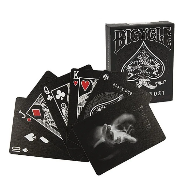 Велосипед черный призрак наследие издание игральные карты Ellusionist колода USPCC