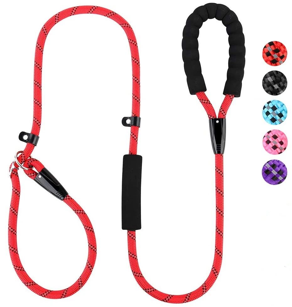 

P Style Dog Leash Adjustable Collar Outdoor Walking Training Dog Leashes Rope Belt For Small Medium Large Puppy Accessories