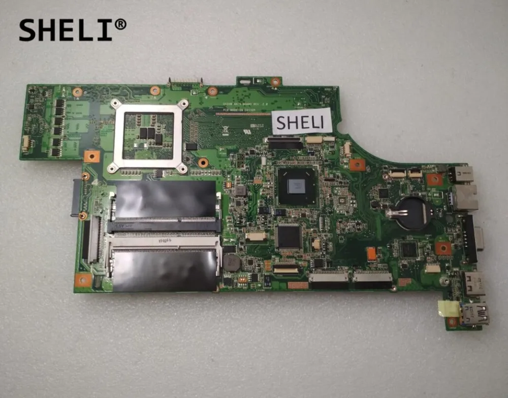 4 слота оперативной памяти SHELI для материнской платы Asus G53SW 60 N3HMB1200 C09