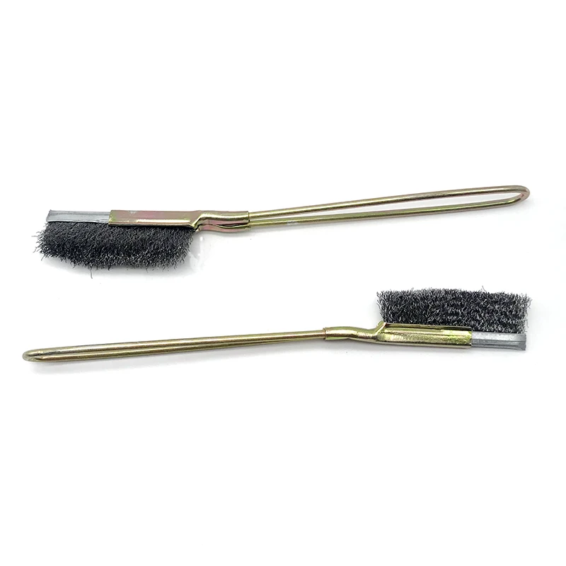 Горячая насадка Концевая стальная проволочная щетка чистящий инструмент для 3D