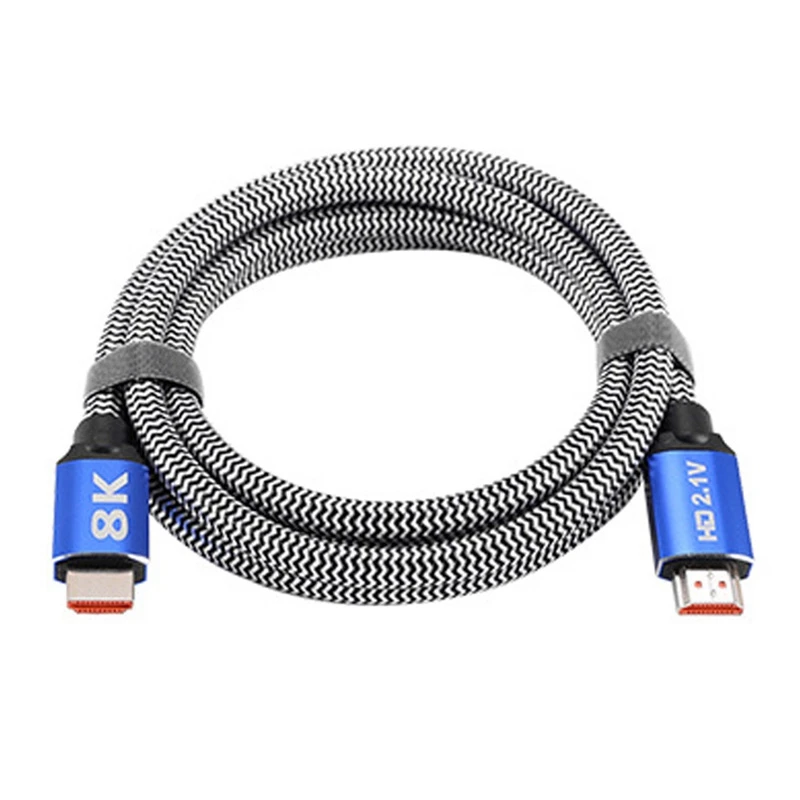 Кабель HDMI 2 1 5.9Ft 8K 60 Гц 7680X4320 UHD HDR 48 Гбит/с Мужской Ультра видео кабель для PC