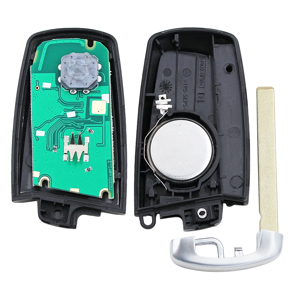 4 кнопки 868 МГц дистанционный ключ для BMW F CAS4 5 серии 7 F01 F02 F03 F04 F11 F07 F10 F30 с маленьким