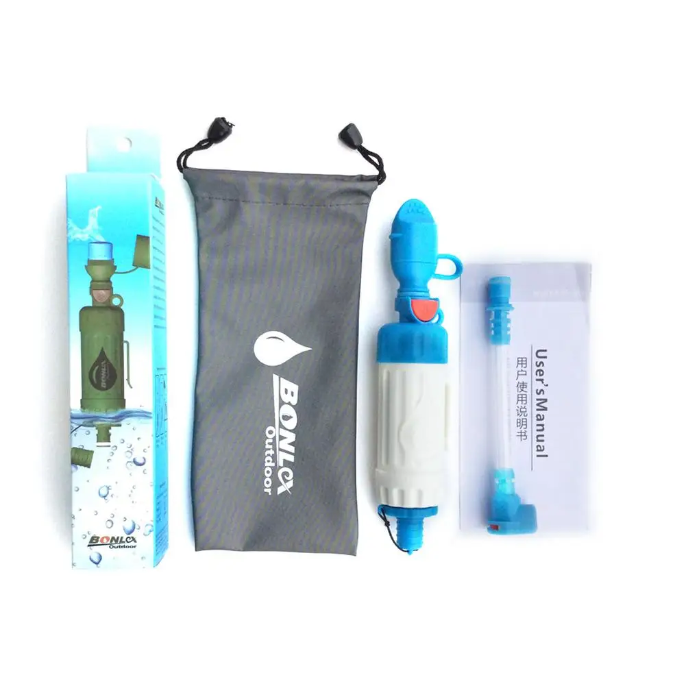 Многофункциональный портативный фильтр питьевой воды для кемпинга на открытом