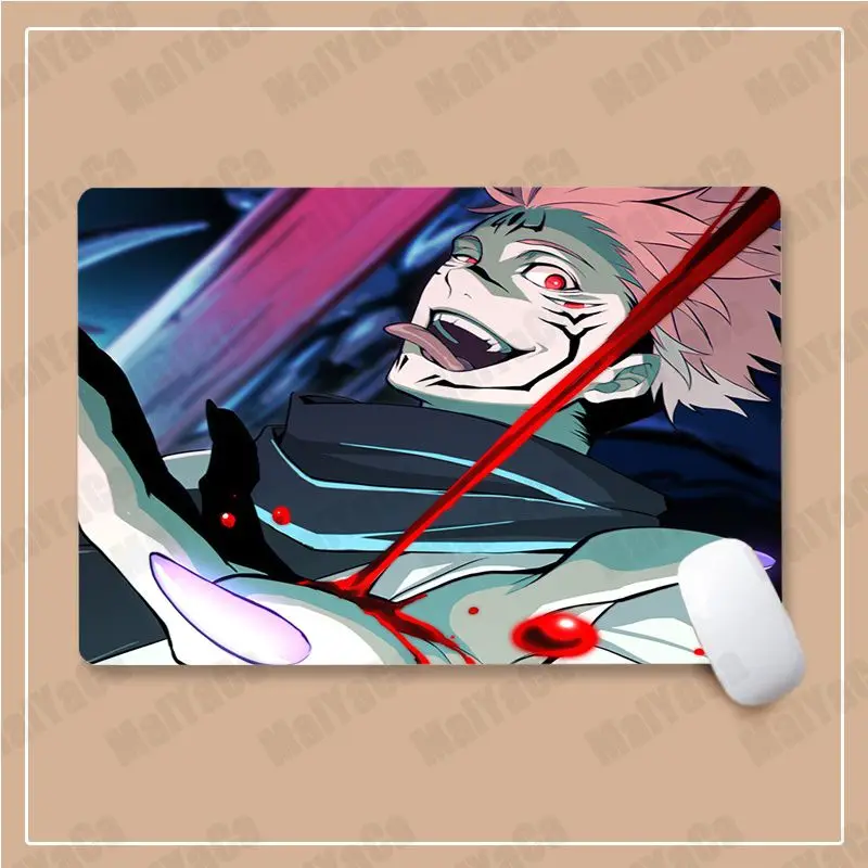 

MaiYaCa Simple Design Jujutsu Kaisen Silicone Pad to Mouse Game Smooth Writing Pad Desktops Mate gaming mouse pad