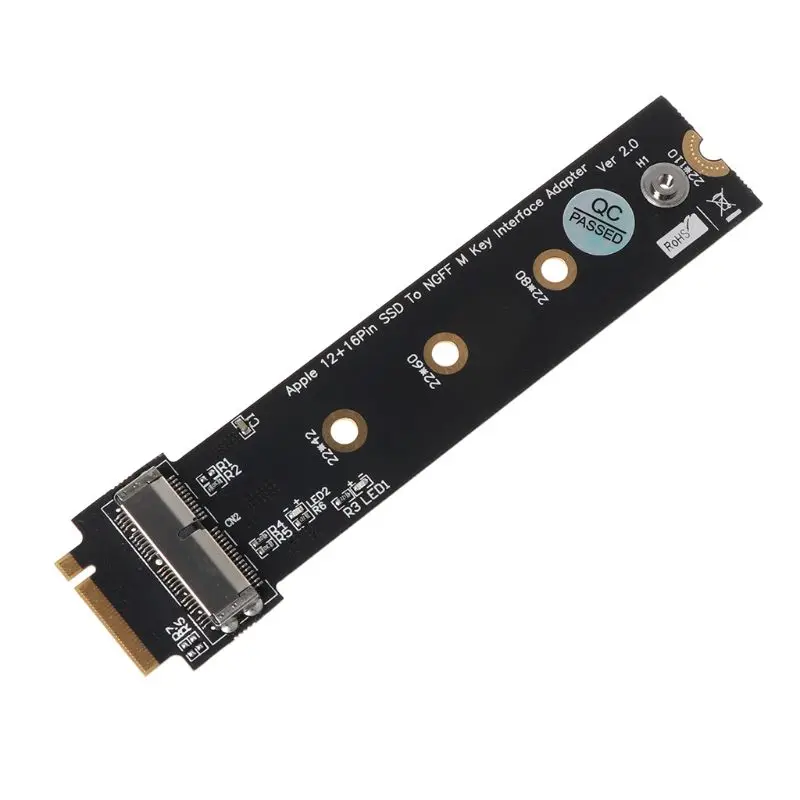 PCIe SSD to M.2 Key M Adapter Card for 2013 for Macbook Air Mac Pro Retina Hard Drive Converter to NGFF M2