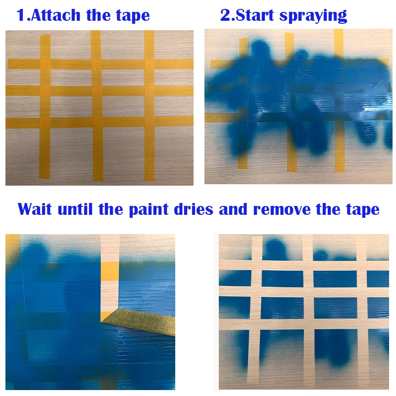 Распылительная лента маскирующая бумага и бумажная 50 метров модель маскирующей
