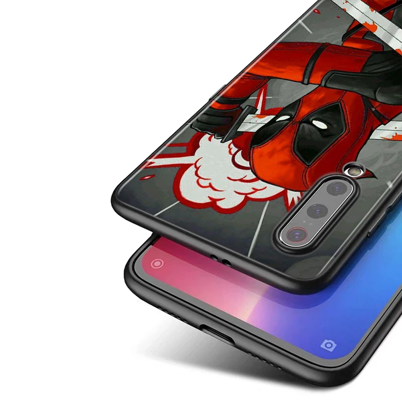 

Soft TPU Hot Marvel Deadpool Art For Xiaomi Mi 11i 11 10T 10 9T 9 A3 8 Lite CC9 SE Note10 Lite Ultra Pro Black Phone Case