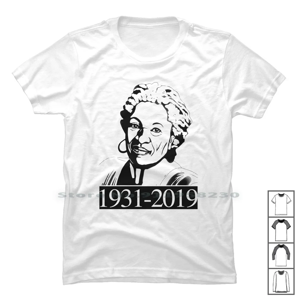 

1931 2019 Тони морнизон Футболка 100% хлопок отдых в мире литература феминизм мир Ture Тони 1931 2019 икона сон Эйс ст