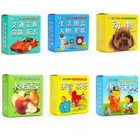 6 boxesset chinese characters cards for starter learners and children with chinese phrase hanzi cards and pin yin animal card