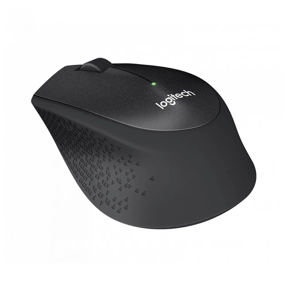 Мышь беспроводная Logitech B330 Silent Plus Black (черная оптическая 1000dpi 2.4 GHz/USB-ресивер