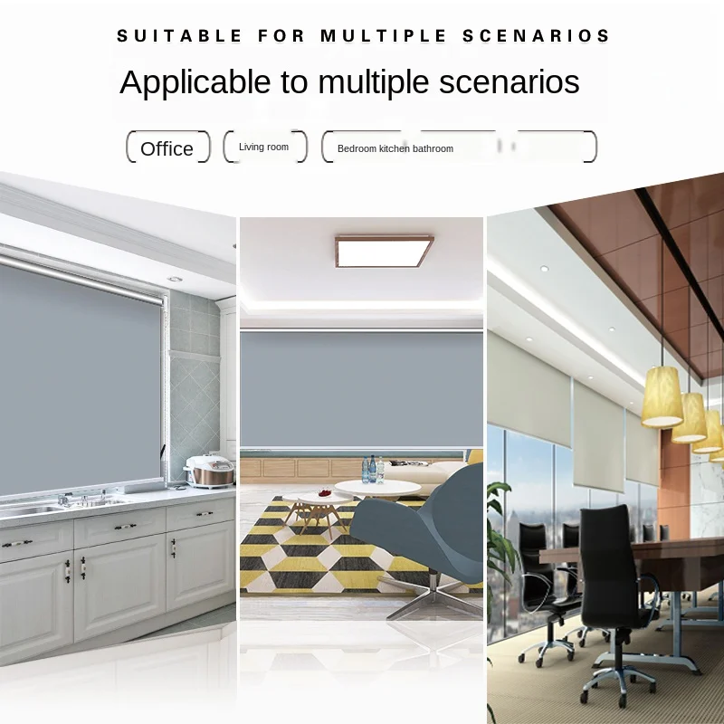 Затвор жалюзи без отверстия на заказ ванная комната офис балкон лифтинг