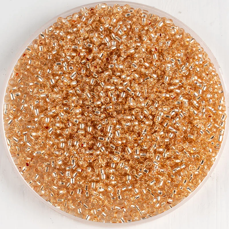 2mm new champagne Czech seed glass beads for DIY handmade necklace bracelet earrings jewelry material accessories | Украшения и