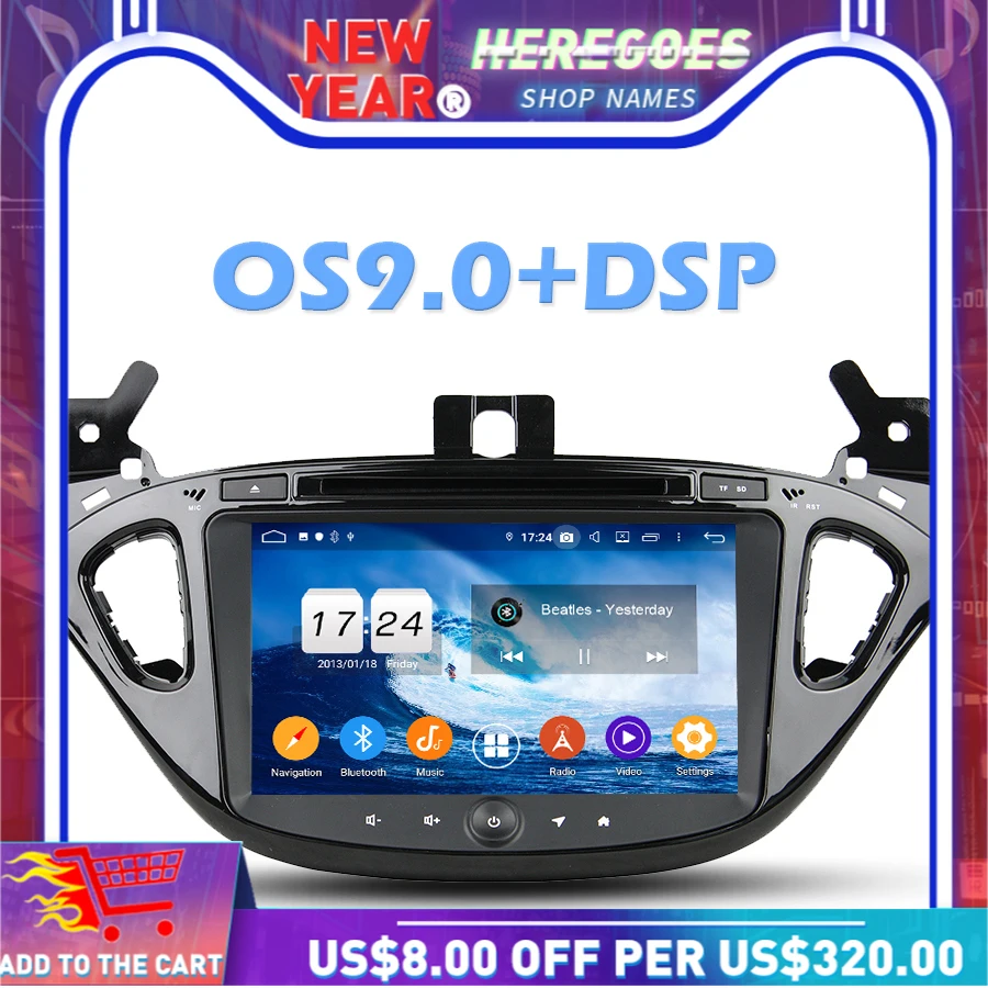 1280*720 IPS DSP Android 10 0 4G + 64G ROM автомобильный dvd плеер Wifi Bluetooth RDS радио GPS карта для opel