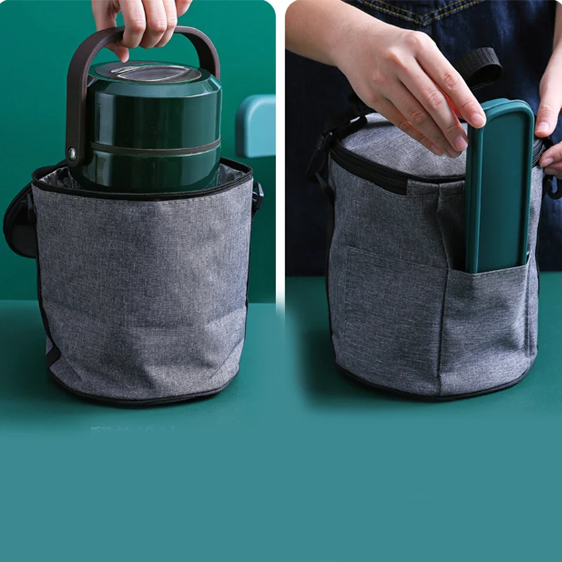 

2021 New 1.3/1.6/1.9L Stainless Steel Food Thermos 12-24 Hours Vacuum Lunch Box Thermo Container Soup Jar Insulated Thermoses