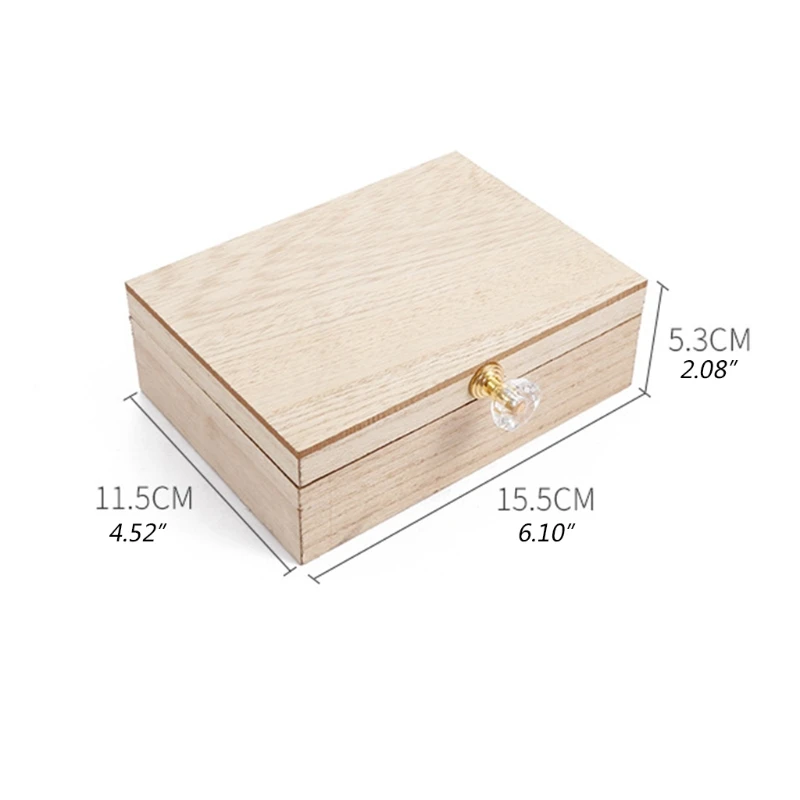 

Wedding Decor Mr. and Mrs. Wooden Ring Holder Decorative Box Elegant Wedding Gift Box