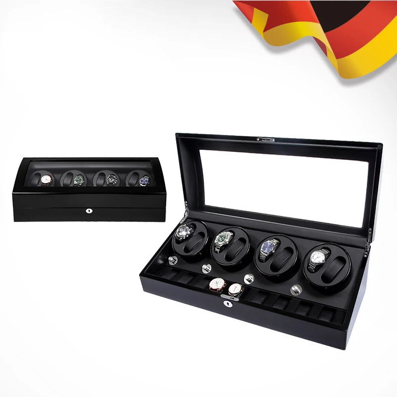 Высококачественный модный мужской футляр для намотки часов с 8 отделениями