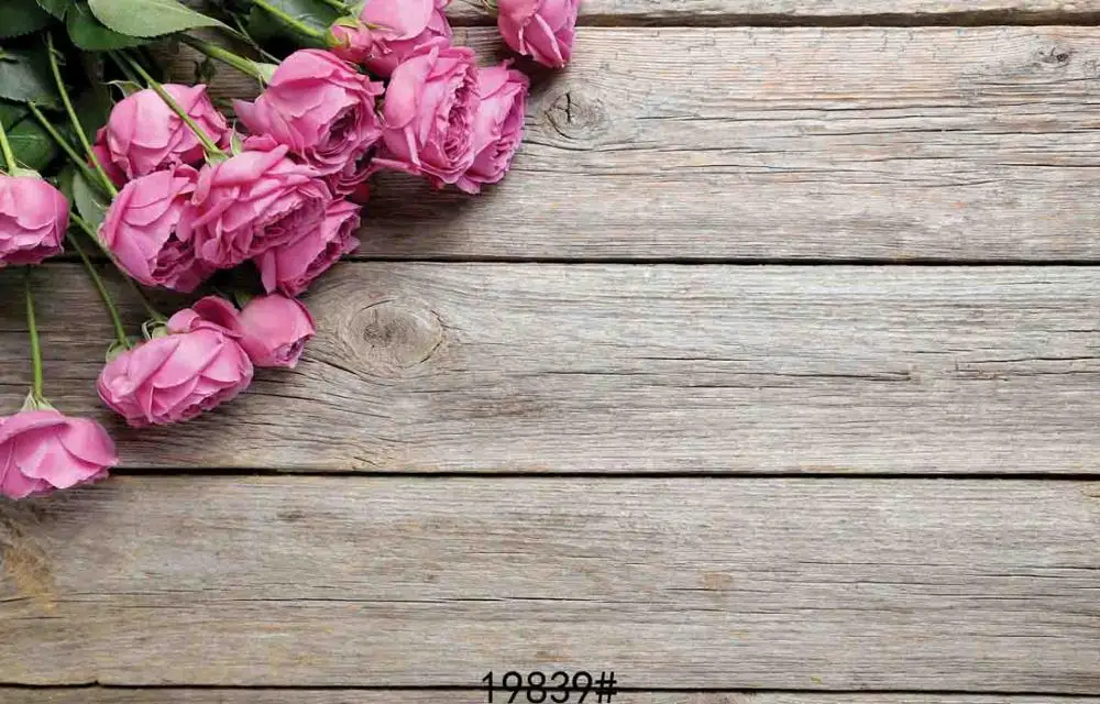 

Vinyl Custom Photography Backdrops Prop Wood planks board Photo Studio Background JL-283