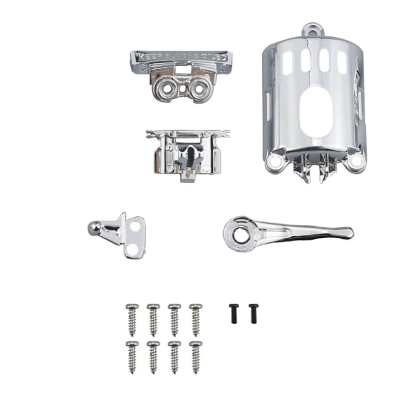 

2set for WAHL 8148/8591 Barber Electric Clipper Cover Trimmer Shell Attachment Hair Clipper Cover Golden & Silver