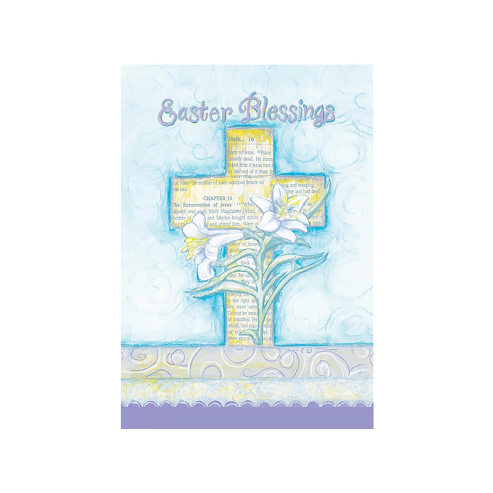 2020 креативный Пасхальный Садовый флаг с двусторонней печатью баннер праздничное