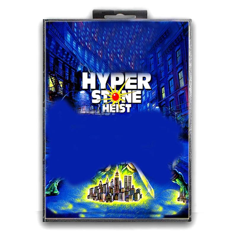 Hyper Stone Heist с коробкой 16 бит Sega MD игровая карта для Mega Drive Genesis | Электроника