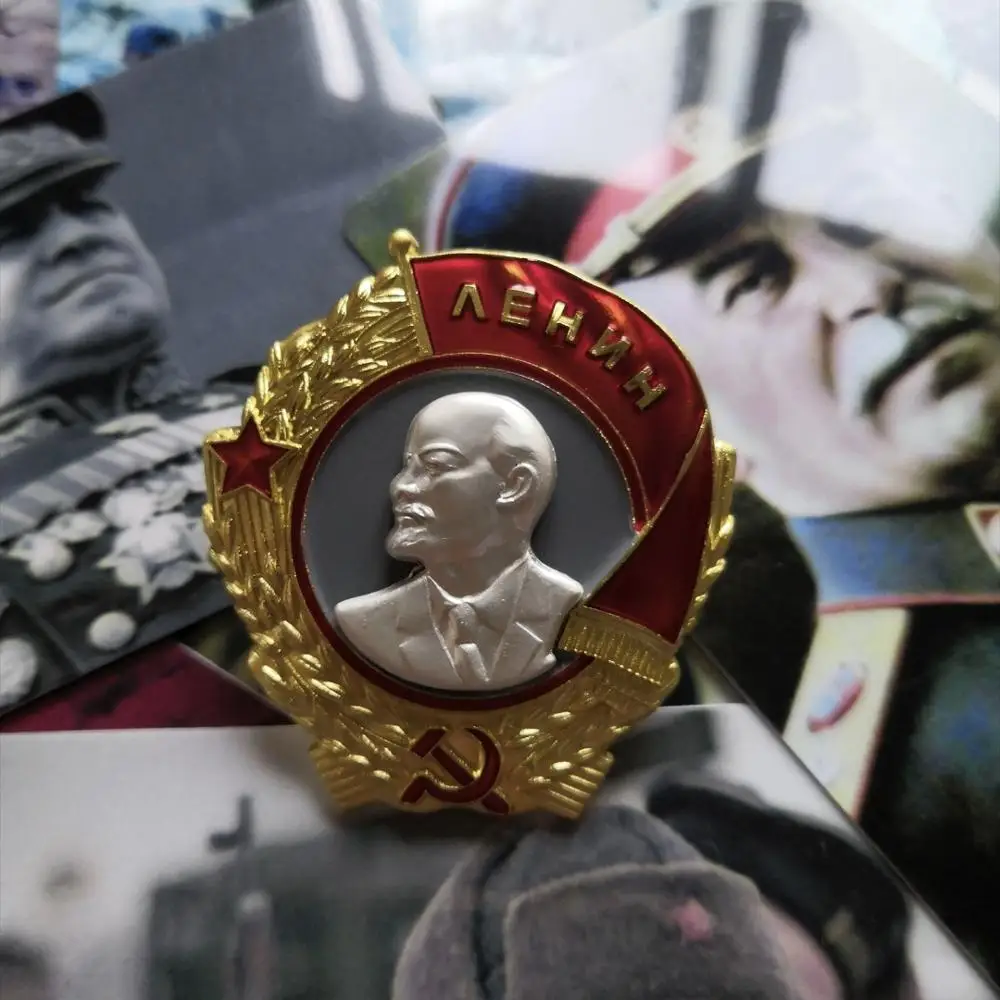 Высококачественный значок-медаль СССР времен Второй мировой войны Российский