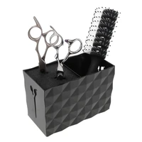 salon hairdressing scissors holder stand case shears comb hair clips organizer storage arcylic holder box case for salon tool