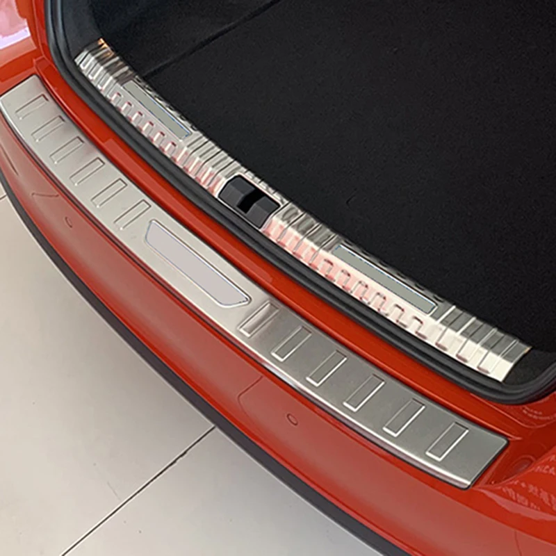 

Для Skoda Octavia Liftback 2021 2022 задний багажник Внутренний Внешний бампер пластина защитная крышка комплект автомобильные аксессуары