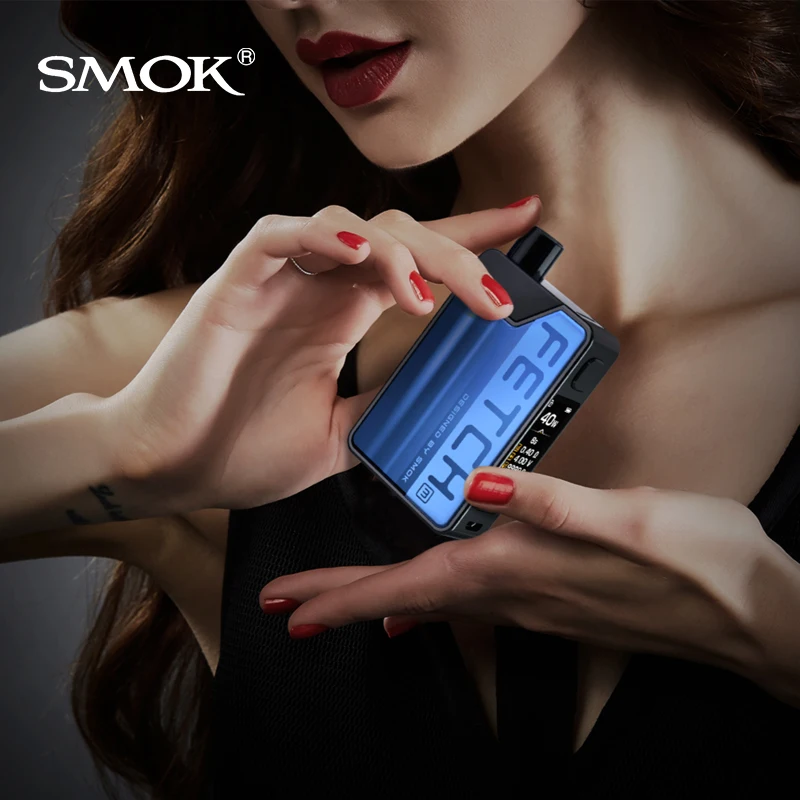 Новое поступление Модернизированная система SMOK Fetch Mini pod vape kit 40 Вт 1200 мАч