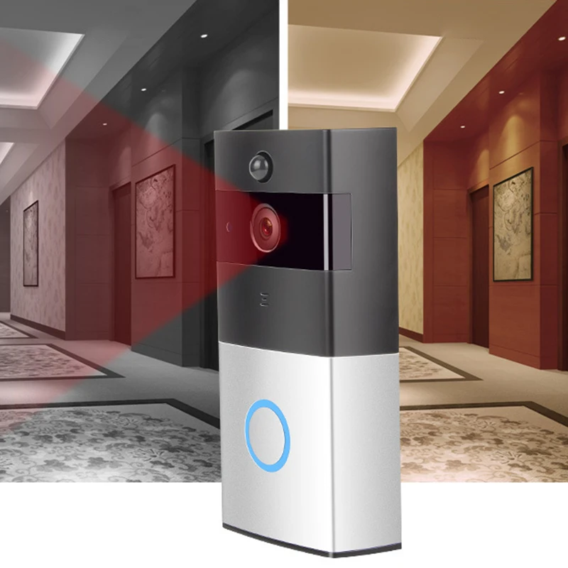 Дверной звонок с HD видео активацией движения и простой установкой|Дверной