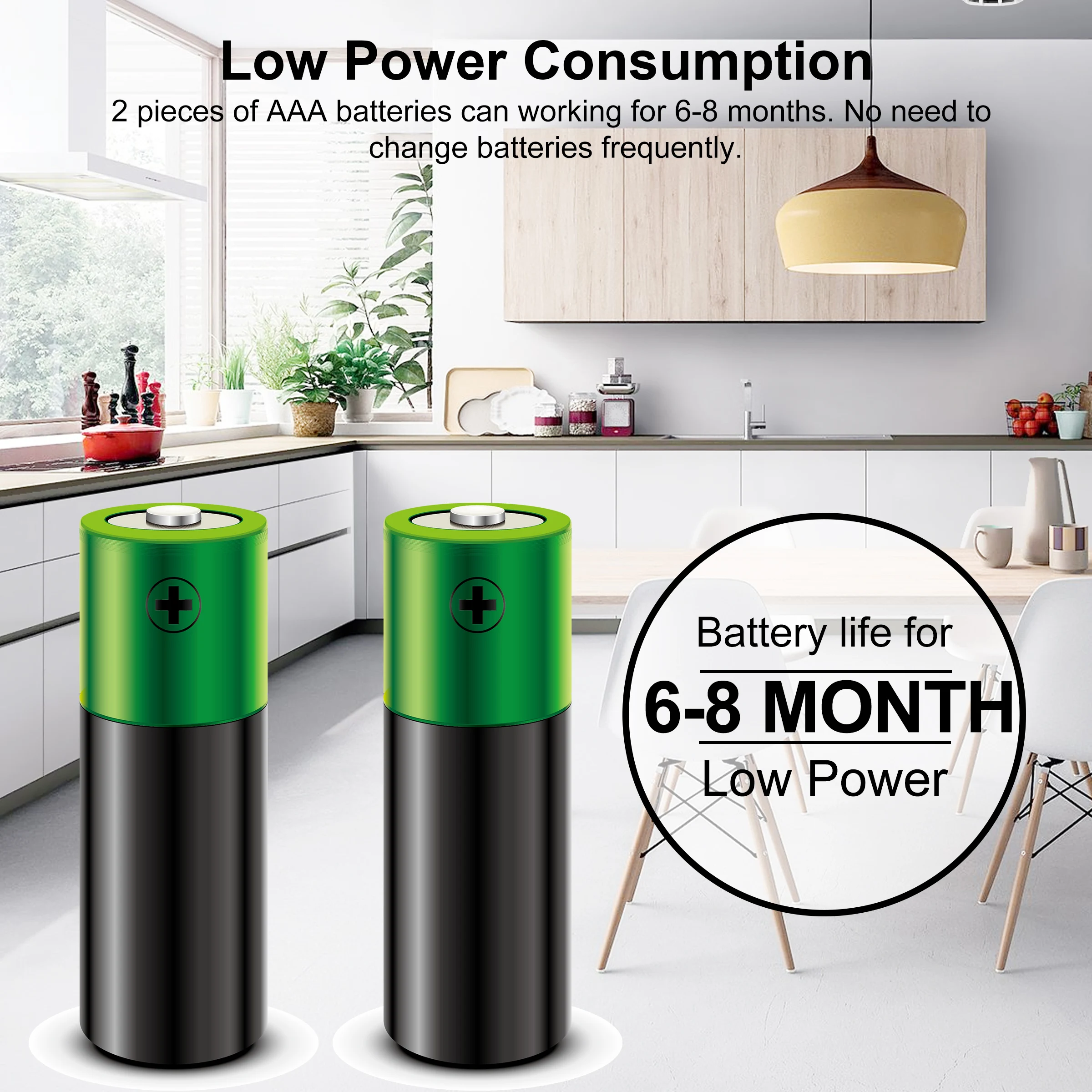 girier tuya wifi smart smoke fire alarm detector sensor with battery operated for home security system works with smart life app free global shipping