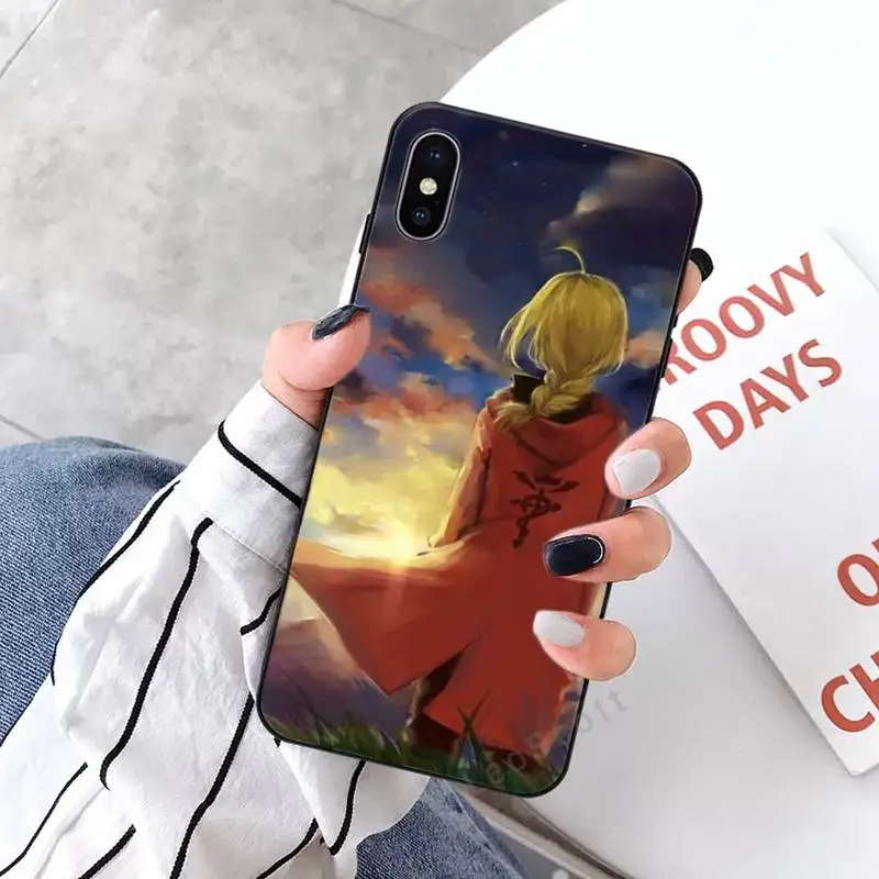

Fullmetal Alchemist FMA Brotherhood Phone Cases for iPhone 11 12 mini pro XS MAX 8 7 6 6S Plus X 5S SE 2020 XR