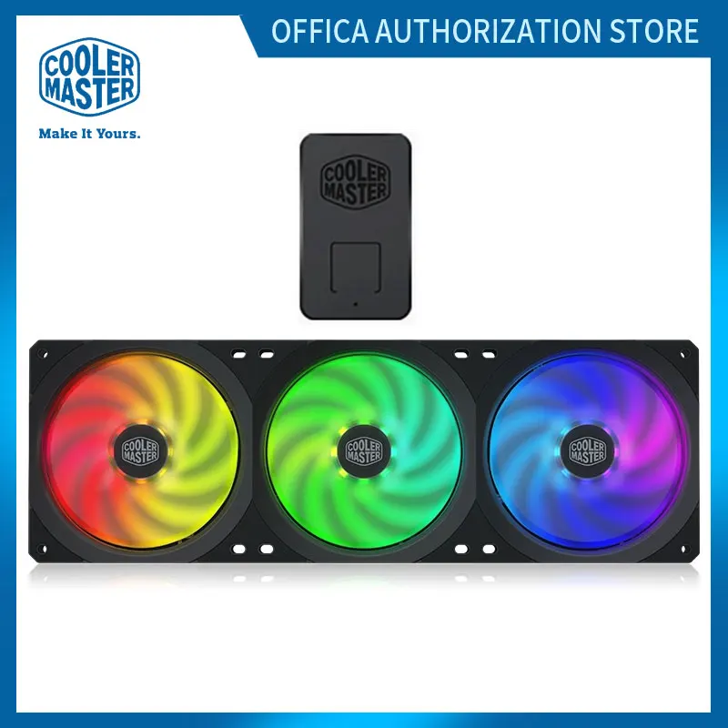 

Cooler Master MFX-B2D3-18NPA-R1 SF360R ARGB 5V-3PIN 360mm Water-Cooled LED Fan 4pin PWM Addressable Integrated Silent Fan