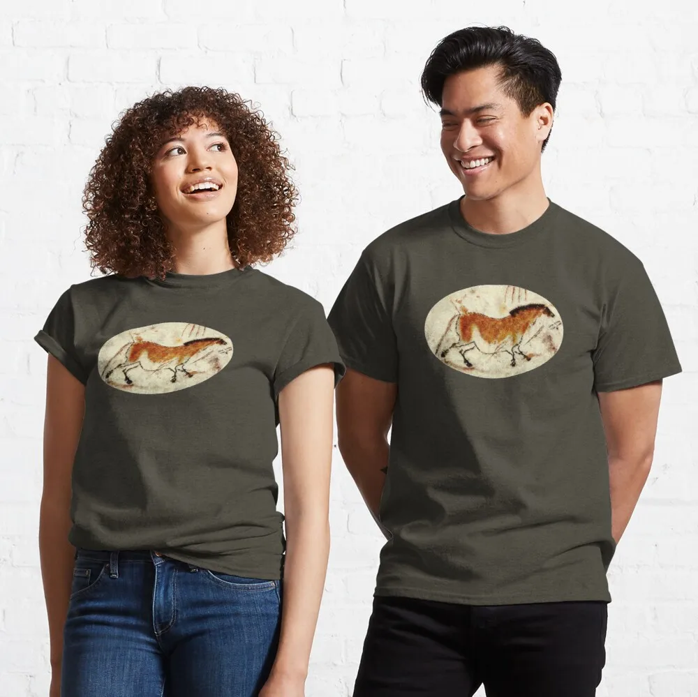 

Tops T Shirt Women Lascaux Horse Classic T-Shirt