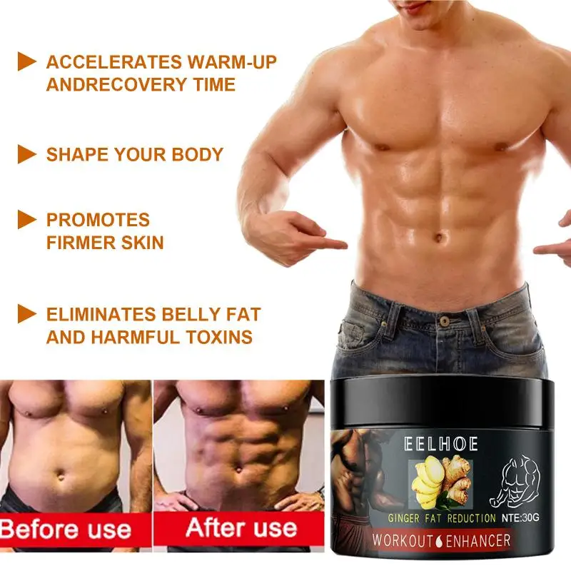

50g Fat Burning Abdominal Cream Men And Women's Fitness Shaping Cream To Strengthen Abdominal Muscle Slimming Slimming Cream