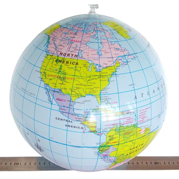 

Inflatable Globe Education Geography Toy Earth Map Balloon Beach Ball 40cm Exercise Toy Balls For Girls Boys Sports Toy #10