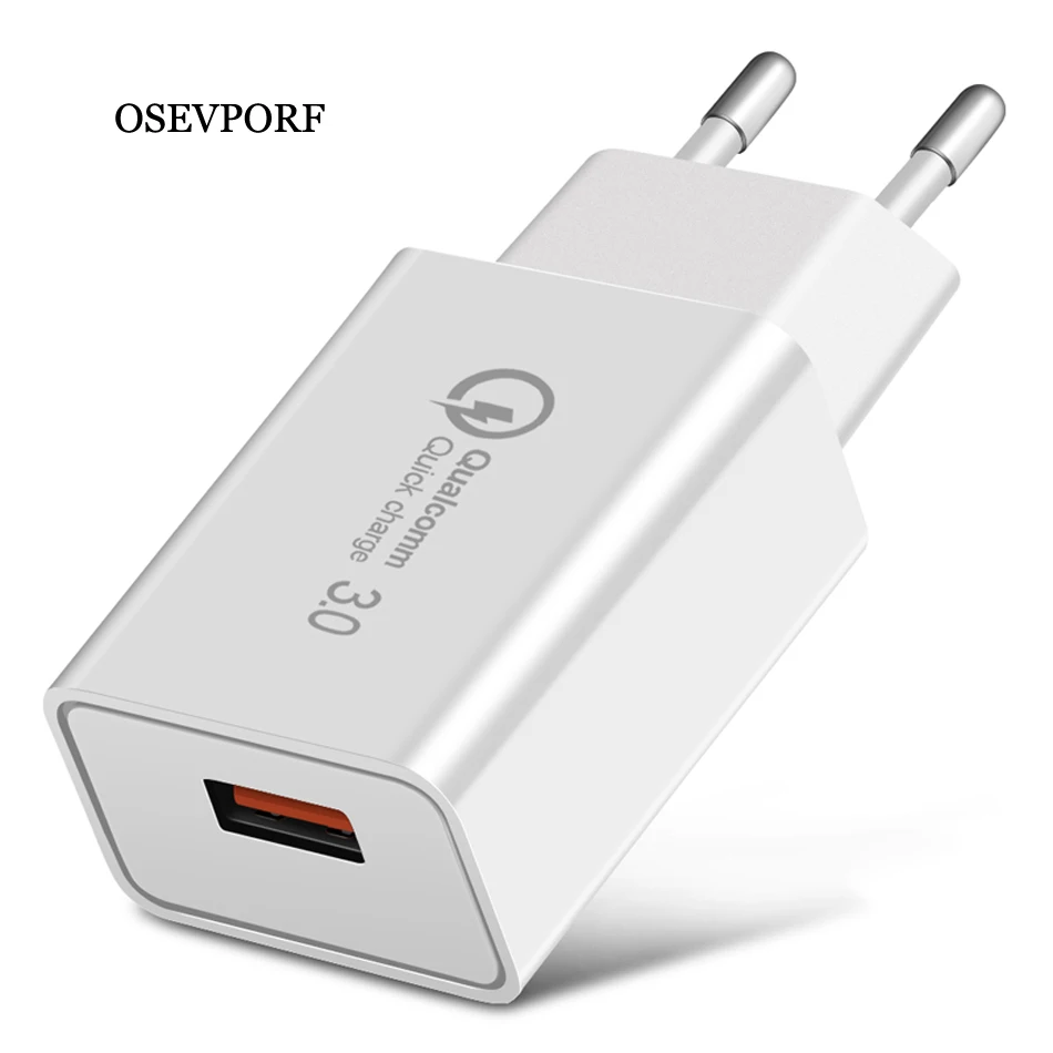 Быстрая зарядка 3,0 USB зарядное устройство QC3.0 быстрое настенное зарядное устройство для samsung S10 S9 Xiaomi iPhone 11 Pro X 8 7 6 huawei зарядное устройство для мобильного телефона